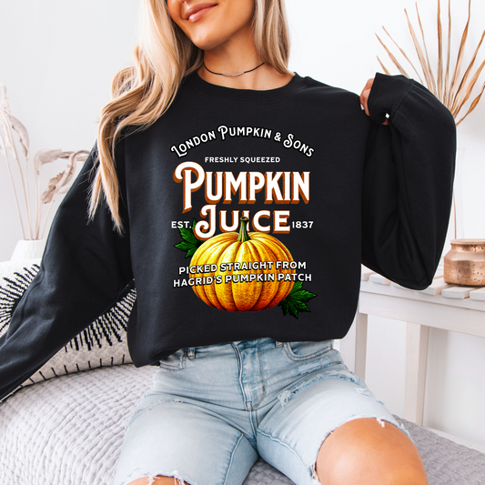 Pumpkin Juice Sweatshirt, 7 Colors, Unisex