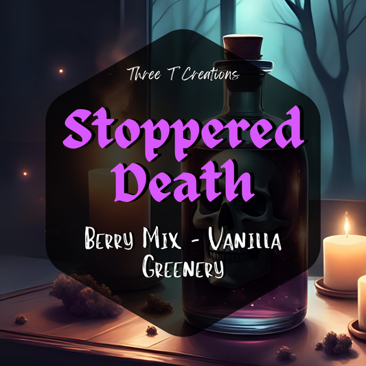 Stoppered Death Wax Melts