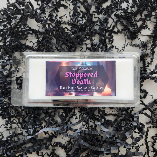 Stoppered Death Wax Melts